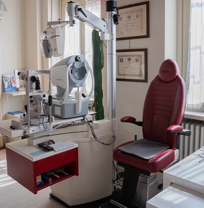 visita oculistica miopia bedizzole
